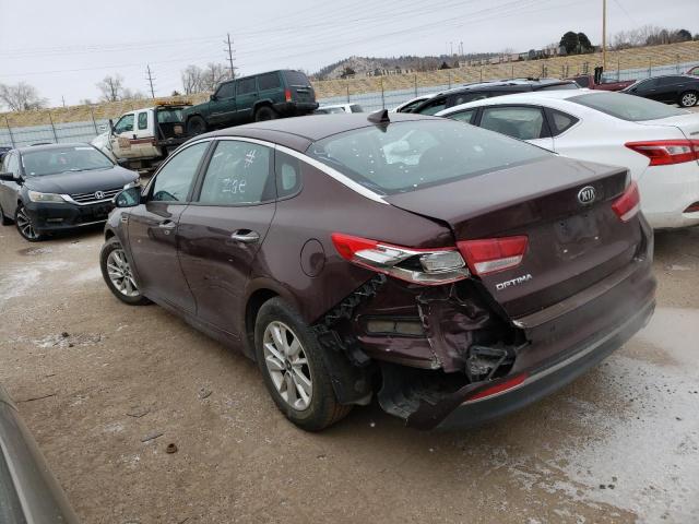 Photo 2 from auction – 2016 KIA OPTIMA LX with VIN 5XXGT4L3XGG033812