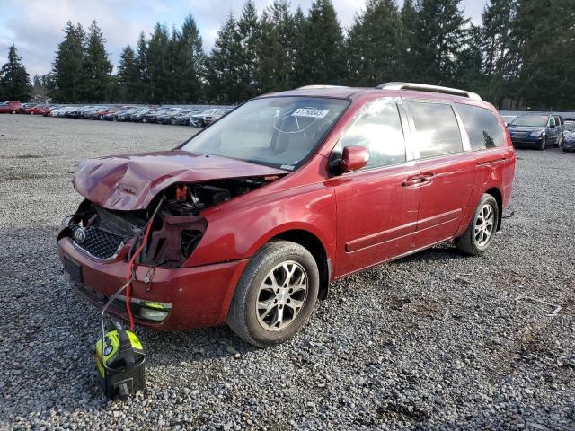 KIA SEDONA LX 2014 with VIN KNDMG4C73E6589031 - Photo from auction