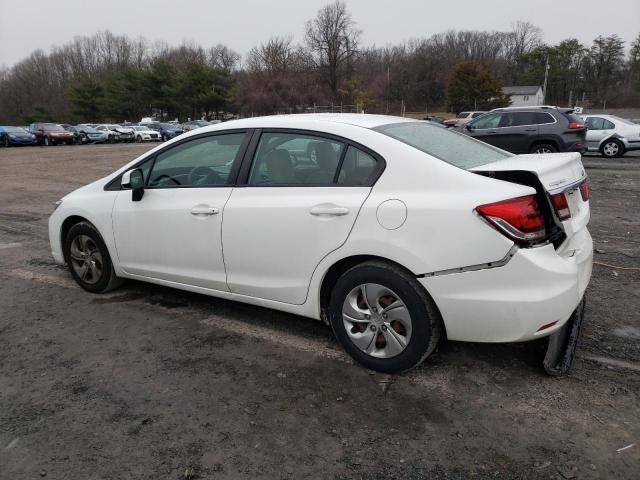 Photo 2 from auction – 2013 HONDA CIVIC LX with VIN 19XFB2F52DE089442