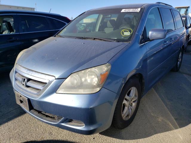 Photo 1 from auction – 2005 HONDA ODYSSEY EX with VIN 5FNRL384X5B069679