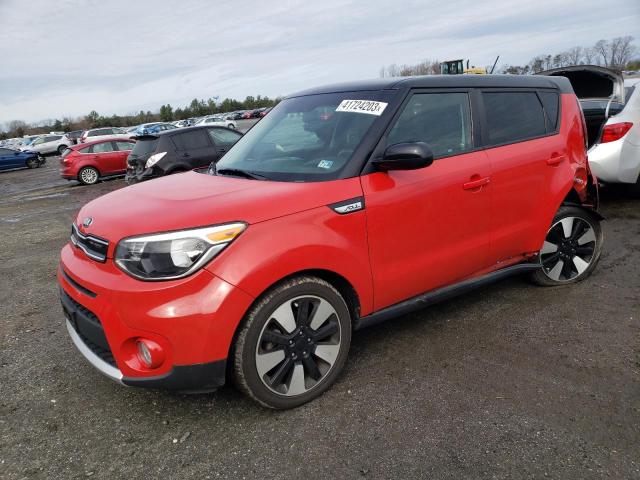 KIA SOUL + 2018 with VIN KNDJP3A57J7570257 - Photo from auction