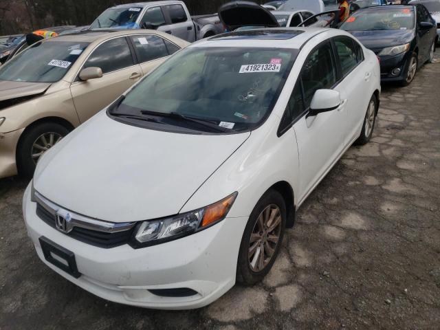 HONDA CIVIC EXL 2012 with VIN 19XFB2F98CE023821 - Photo from auction