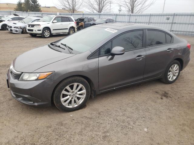 HONDA CIVIC LX 2012 with VIN 2HGFB2F50CH108915 - Photo from auction