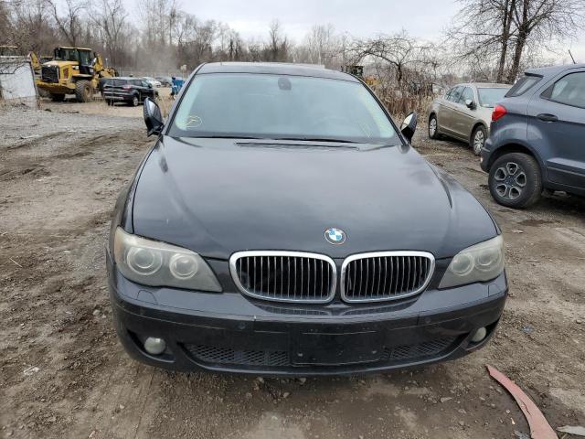 Photo 5 from auction – 2007 BMW 750 with VIN WBAHN83547DT67932