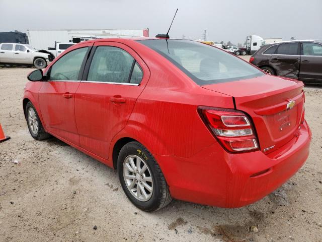 Photo 2 from auction – 2020 CHEVROLET SONIC LT with VIN 1G1JD5SB9L4101256
