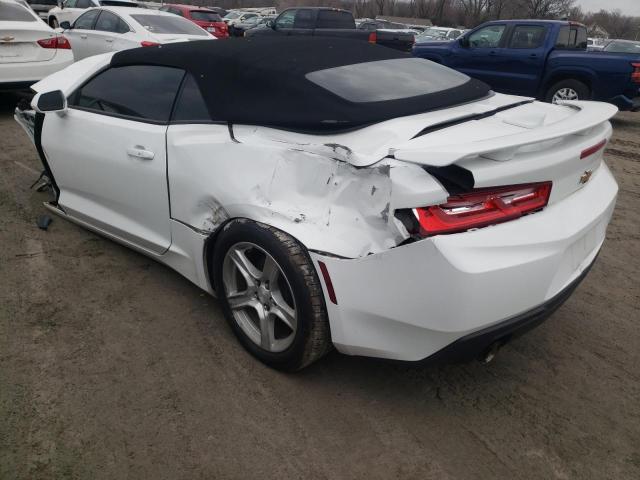 Photo 2 from auction – 2017 CHEVROLET CAMARO LT with VIN 1G1FB3DSXH0169822