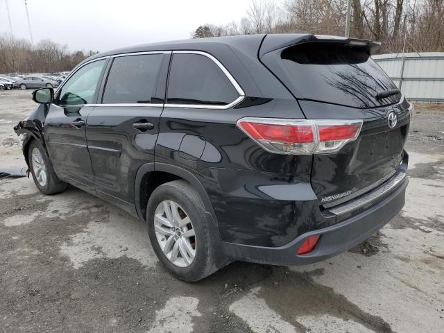 Foto 2 de la subasta – 2016 TOYOTA HIGHLANDER con VIN 5TDBKRFH5GS269851