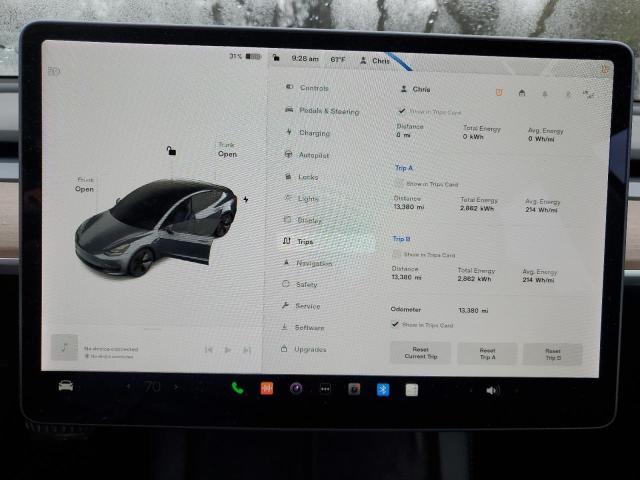 Photo 9 from auction – 2022 TESLA MODEL 3 with VIN 5YJ3E1EA5NF102232