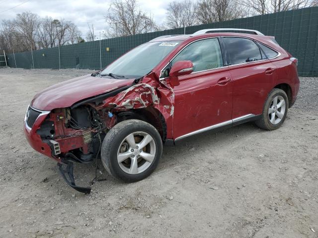 LEXUS RX 350 2011 with VIN 2T2ZK1BA6BC057997 - Photo from auction