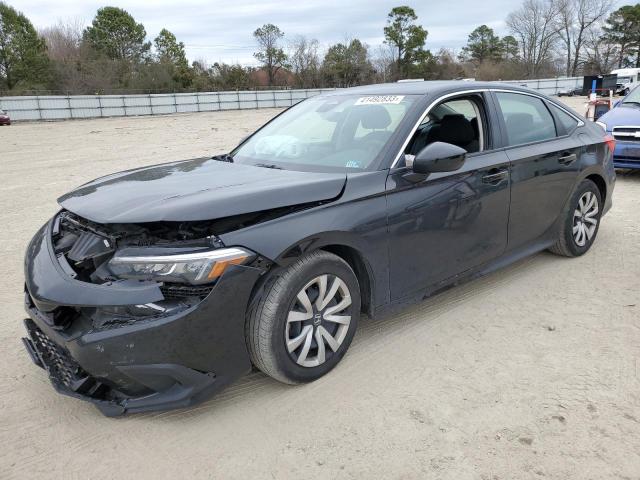 HONDA CIVIC 2022 with VIN 2HGFE2F23NH545596 - Photo from auction