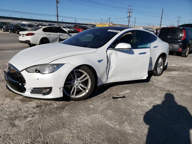 TESLA MODEL S 2016 with VIN 5YJSA1E21GF129155 - Photo from auction