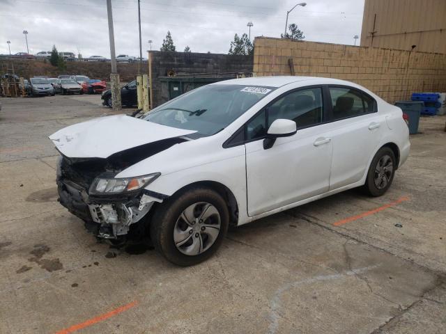 HONDA CIVIC LX 2013 with VIN 19XFB2F54DE044700 - Photo from auction