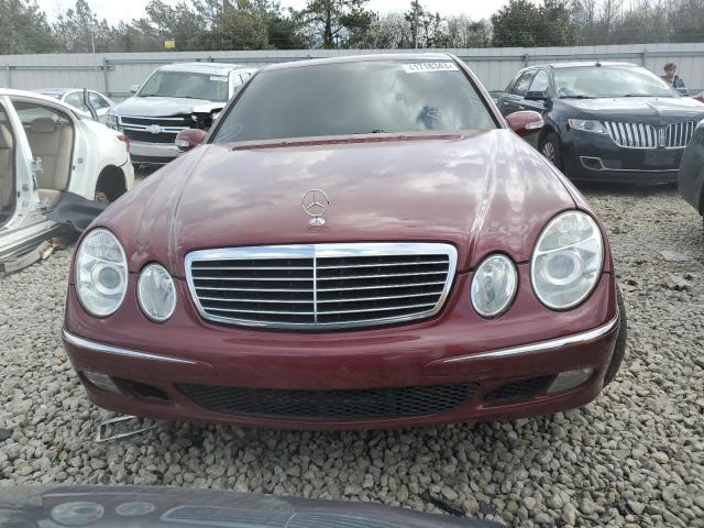 Photo 5 from auction – 2003 MERCEDES-BENZ E 500 with VIN WDBUF70J73A085787