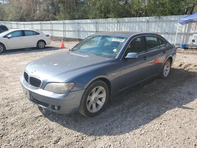 BMW 750 LI 2008 with VIN WBAHN83598DT83786 - Photo from auction