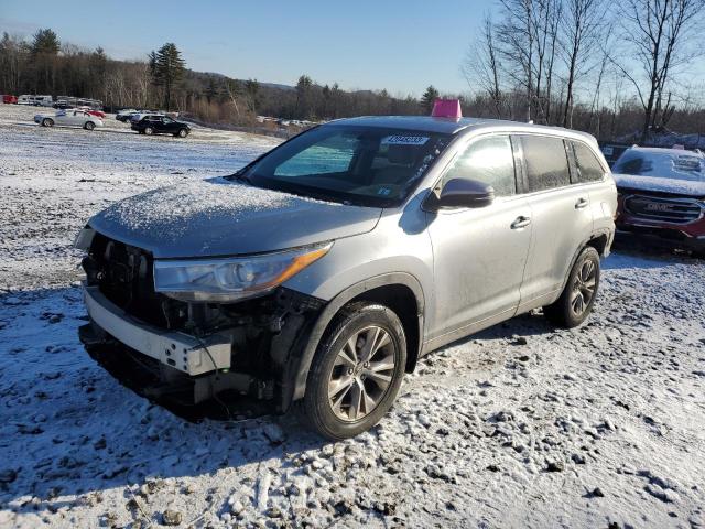 TOYOTA HIGHLANDER 2016 with VIN 5TDBKRFH4GS295275 - Photo from auction