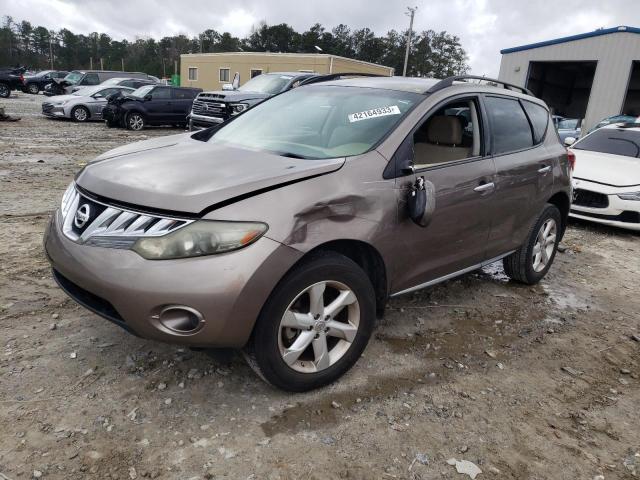 NISSAN MURANO S 2009 with VIN JN8AZ18W29W159710 - Photo from auction