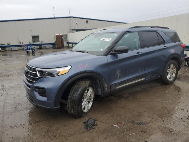 FORD EXPLORER X 2021 with VIN 1FMSK8DH7MGA93173 - Photo from auction