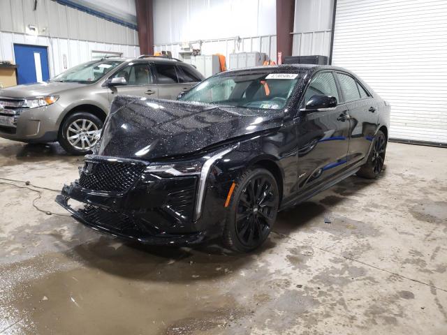 CADILLAC CT4-V 2022 with VIN 1G6DH5RL6N0116642 - Photo from auction