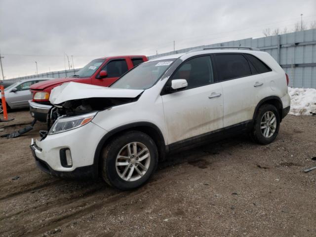 KIA SORENTO LX 2014 with VIN 5XYKT3A68EG469083 - Photo from auction