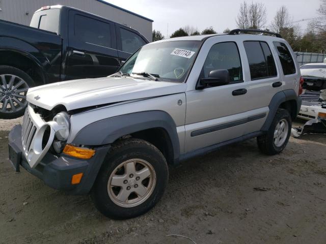 Photo 1 from auction – 2007 JEEP LIBERTY SP with VIN 1J4GL48K57W694172