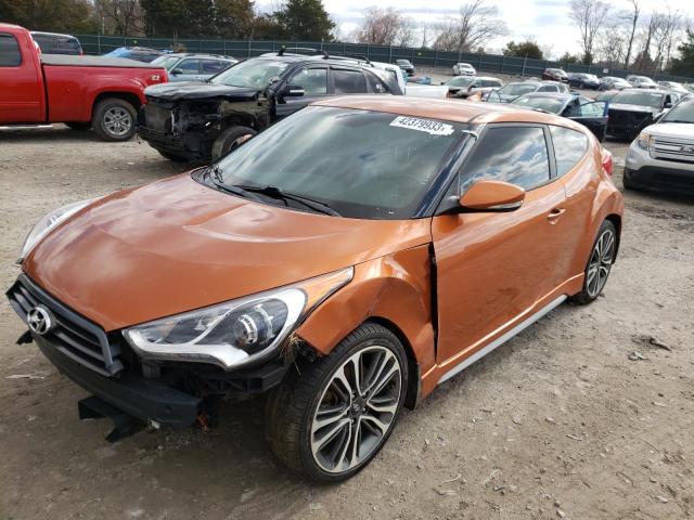 HYUNDAI VELOSTER T 2016 with VIN KMHTC6AE4GU281865 - Photo from auction