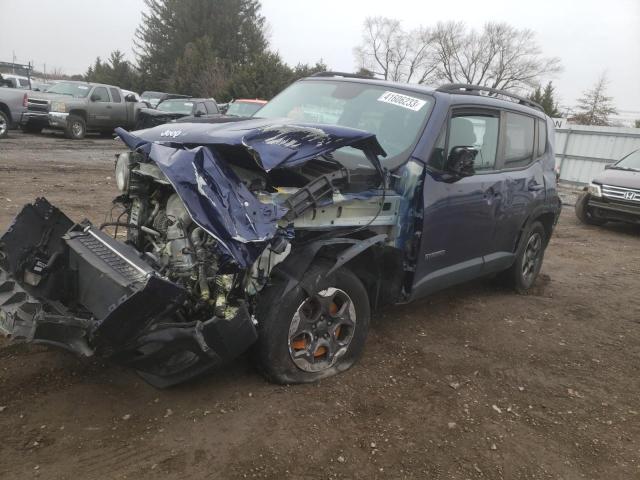 JEEP RENEGADE S 2016 with VIN ZACCJBAT5GPE30674 - Photo from auction