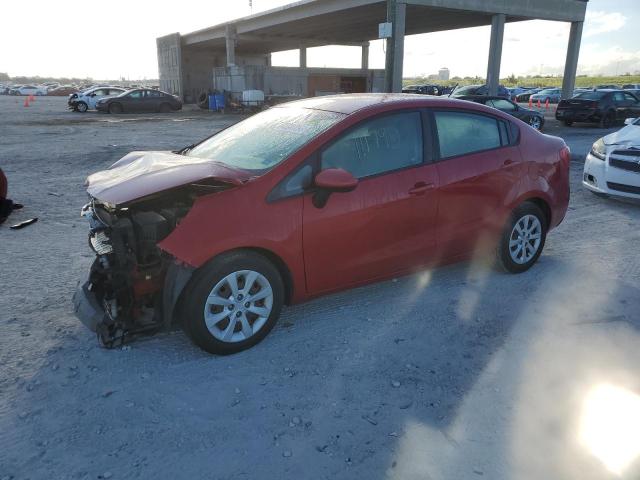 KIA RIO LX 2015 with VIN KNADM4A39F6452098 - Photo from auction