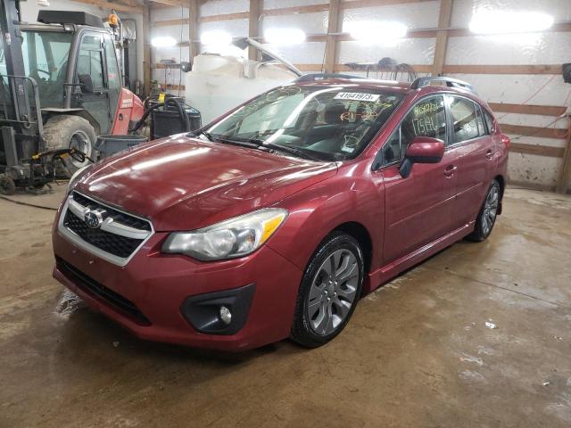 SUBARU IMPREZA SP 2013 with VIN JF1GPAL6XDG833579 - Photo from auction