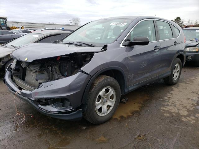 HONDA CR-V LX 2015 with VIN 5J6RM4H3XFL079454 - Photo from auction