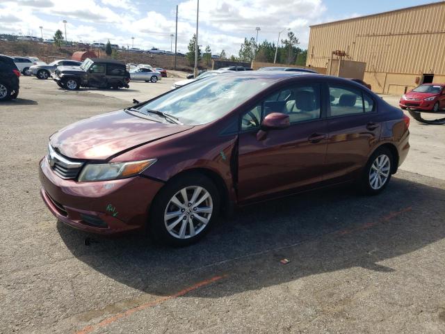 HONDA CIVIC EXL 2012 with VIN 19XFB2F99CE317342 - Photo from auction