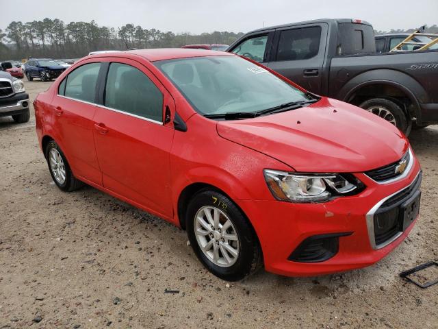 Photo 4 from auction – 2020 CHEVROLET SONIC LT with VIN 1G1JD5SB9L4101256