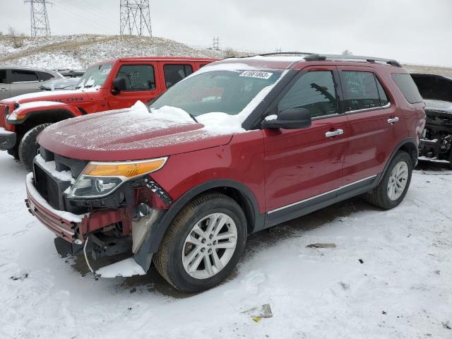 FORD EXPLORER X 2014 with VIN 1FM5K8D81EGB45511 - Photo from auction