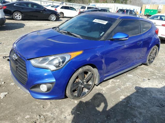 HYUNDAI VELOSTER T 2015 with VIN KMHTC6AE5FU216974 - Photo from auction