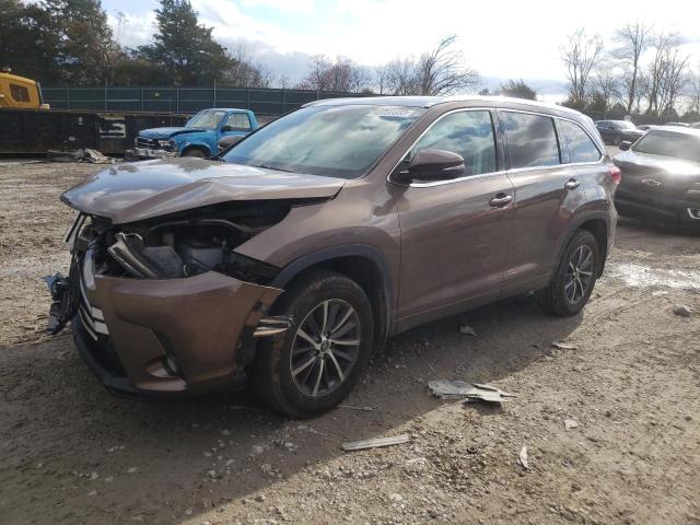 TOYOTA HIGHLANDER 2018 with VIN 5TDJZRFH5JS881496 - Photo from auction