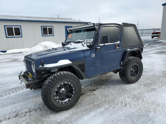 JEEP WRANGLER / 2001 with VIN 1J4FA49SX1P311005 - Photo from auction