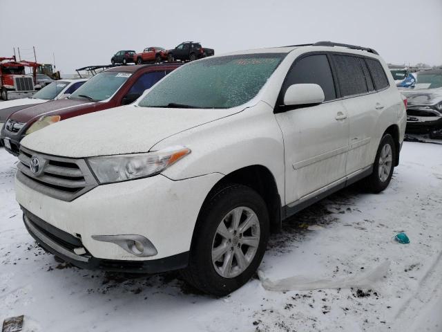 TOYOTA HIGHLANDER 2013 with VIN 5TDBK3EH4DS274985 - Photo from auction