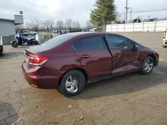 Photo 3 from auction – 2013 HONDA CIVIC LX with VIN 19XFB2F56DE093185