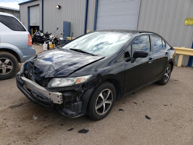 HONDA CIVIC SE 2015 with VIN 2HGFB2F78FH523051 - Photo from auction