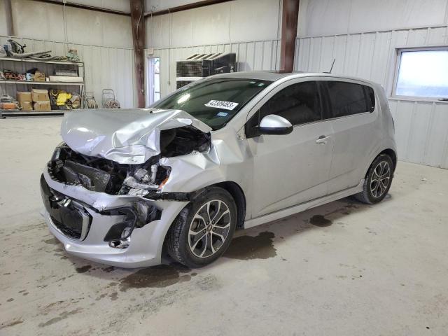 CHEVROLET SONIC LT 2017 with VIN 1G1JD6SB4H4125882 - Photo from auction