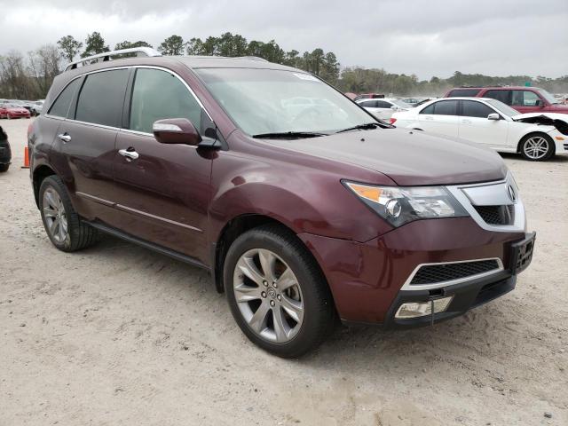 Photo 4 from auction – 2012 ACURA MDX ADVANC with VIN 2HNYD2H61CH508497