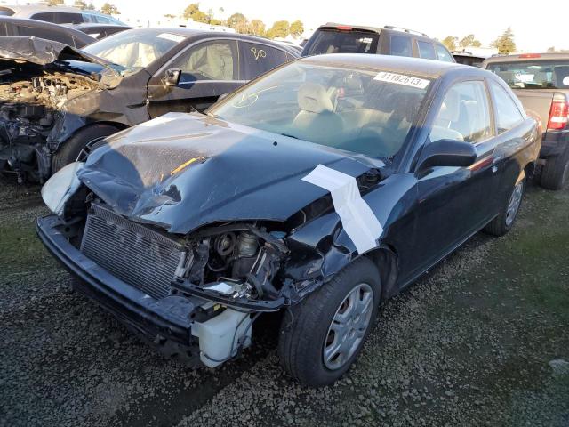 HONDA CIVIC LX 2002 with VIN 1HGEM22552L041354 - Photo from auction
