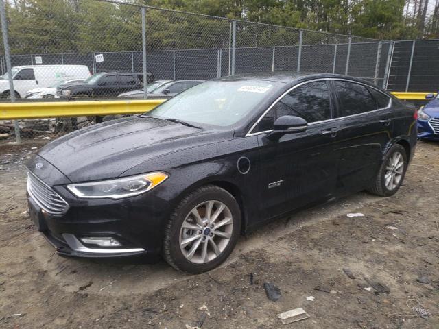 FORD FUSION SE 2017 with VIN 3FA6P0PU2HR354098 - Photo from auction