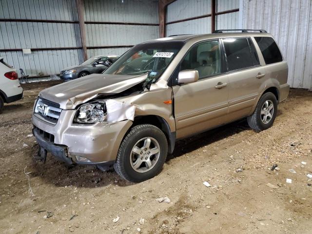 HONDA PILOT EXL 2007 with VIN 5FNYF28577B033781 - Photo from auction