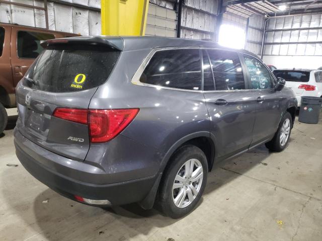 Photo 3 from auction – 2018 HONDA PILOT LX with VIN 5FNYF6H15JB067231