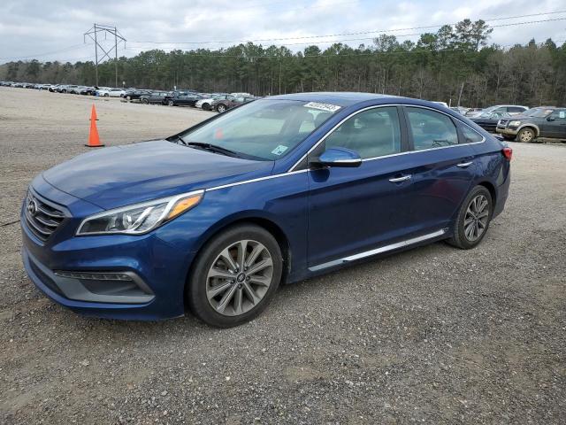 HYUNDAI SONATA SPO 2016 with VIN 5NPE34AF3GH330185 - Photo from auction
