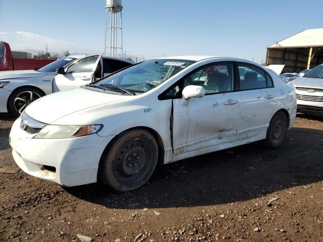 HONDA CIVIC LX 2010 with VIN 19XFA1F51AE086475 - Photo from auction