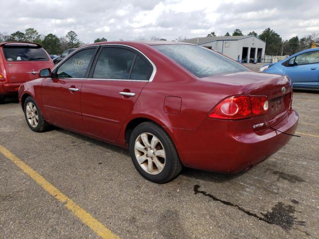 Photo 2 from auction – 2008 KIA OPTIMA LX with VIN KNAGE124285172922