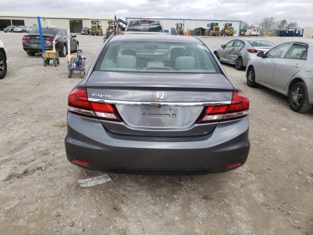 Photo 6 from auction – 2014 HONDA CIVIC LX with VIN 19XFB2F51EE025412