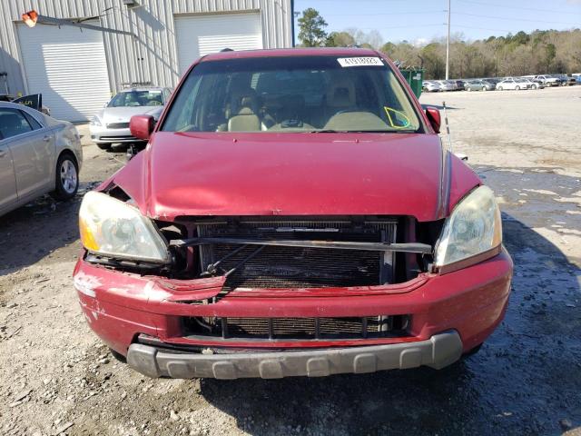 Photo 5 from auction – 2005 HONDA PILOT EXL with VIN 5FNYF18665B029608