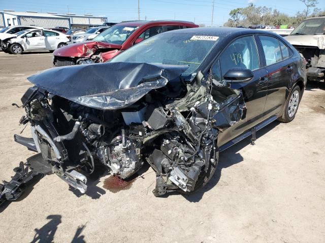 TOYOTA COROLLA LE 2022 with VIN 5YFEPMAE9NP385770 - Photo from auction